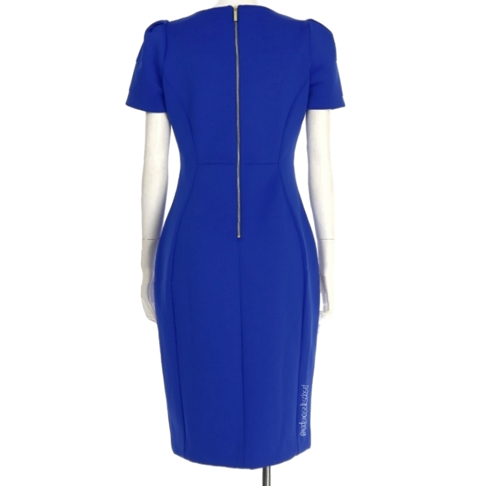 CK Blue Tulip Sleeve Dress 〰️Christmas Special〰️🎄🎁 - Picture 4 of 5